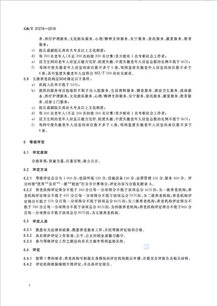 未標題-13.jpg 全國首個養(yǎng)老機構(gòu)等級劃分“國標”發(fā)布(附標準全文)-肽度TIMEDOO