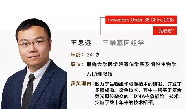 王思遠(yuǎn)：創(chuàng)新DNA成像技術(shù)，探索細(xì)胞核內(nèi)的世界 | 35歲以下科技創(chuàng)新35人榜單人物專欄-肽度TIMEDOO
