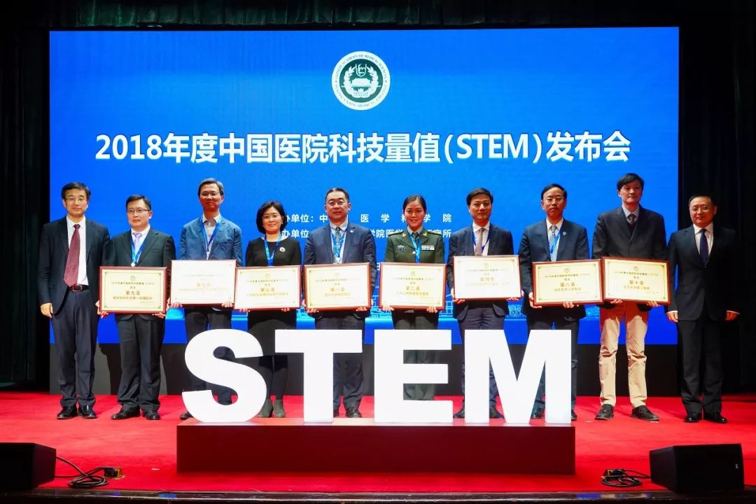 重磅!2018年度中國醫(yī)院科技量值(STEM)發(fā)布-肽度TIMEDOO