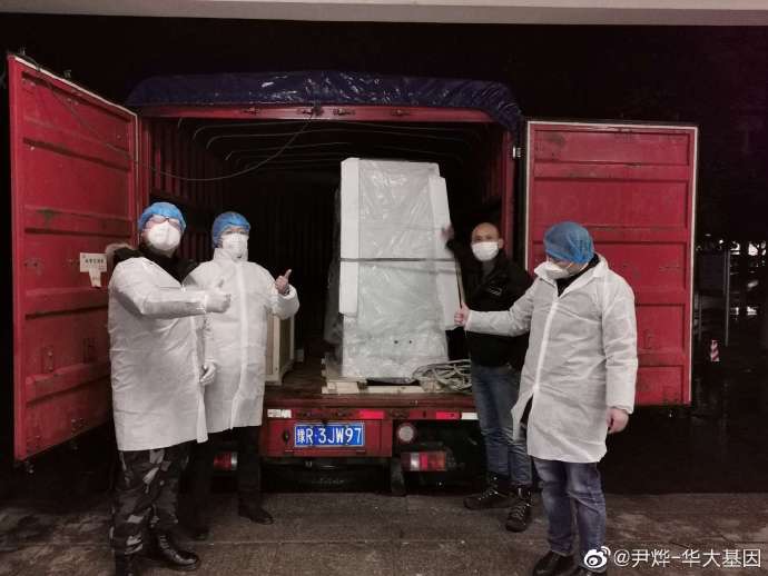 華大基因汪建奔赴武漢 參與一線偵破冠狀病源體-肽度TIMEDOO