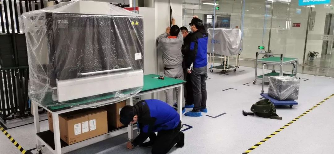 華大基因首批試劑盒已送到武漢紅十字會-肽度TIMEDOO