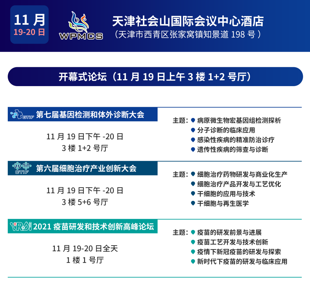 【院士領銜】12大專題完整日程滾燙出爐！百位科研/醫(yī)院/企業(yè)領袖，聚焦精準醫(yī)療/基因檢測/細胞治療/疫苗研發(fā)，協(xié)同攻關共赴前程！-肽度TIMEDOO