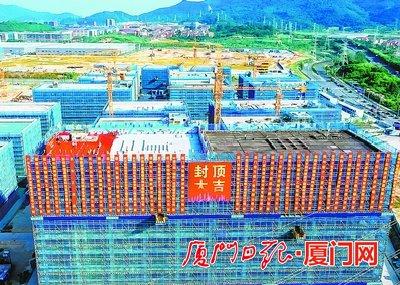 廈門生物醫(yī)藥產業(yè)園五期封頂 將提供研發(fā)、生產、流通等承載空間-肽度TIMEDOO